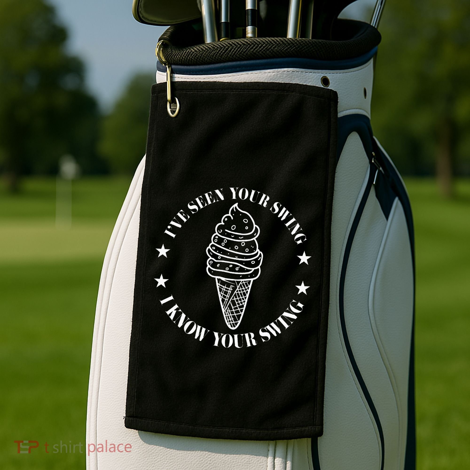 IVe Seen Your Swing I Know Your Swing Golf Towel