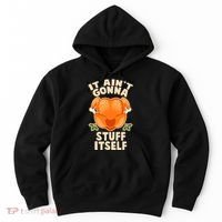 It Ain't Gonna Stuff Itself Thanksgiving Turkey Hoodie thumb 0