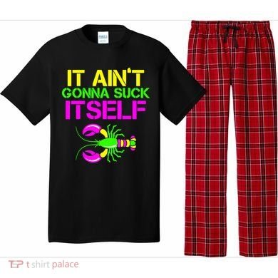 It Ain't Gonna Suck Itself Mardi Gras Pajama Set