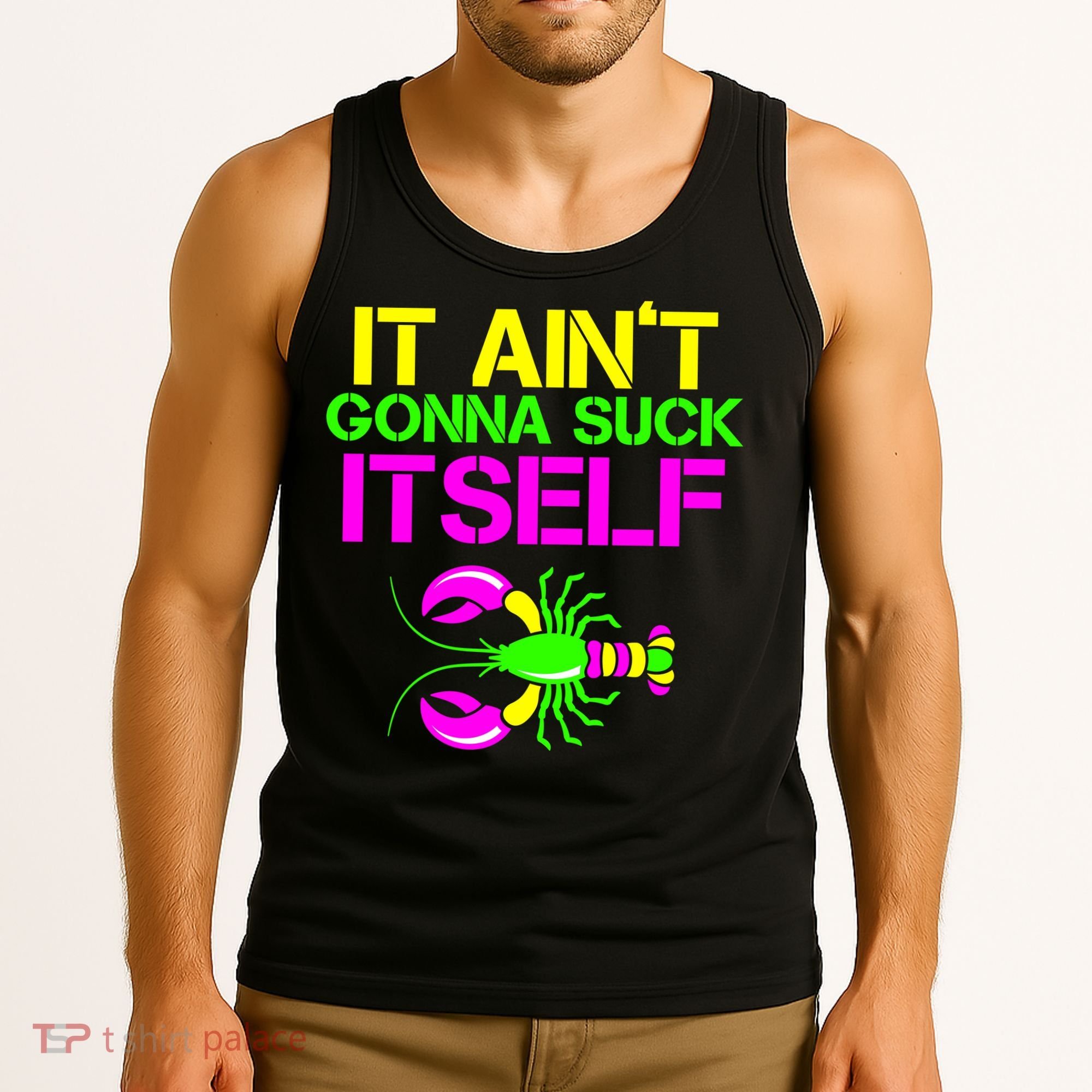 It Ain't Gonna Suck Itself Mardi Gras Tank Top