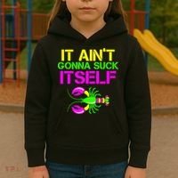 It Ain't Gonna Suck Itself Mardi Gras Kids Hoodie thumb 3