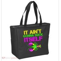 It Ain't Gonna Suck Itself Mardi Gras Tote Bag thumb 2