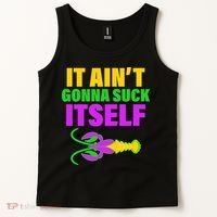 It Ain't Gonna Suck Itself Offensives Mardi Gras Tank Top thumb 2