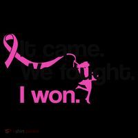 It Came We Fought I Won Breast Cancer Coffee Mug thumb 5