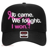 It Came We Fought I Won Breast Cancer Hat thumb 0