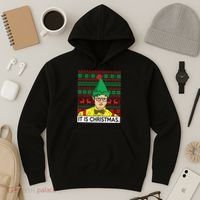 It Is Christmas Ugly Christmas Sweater Funny Hoodie thumb 3