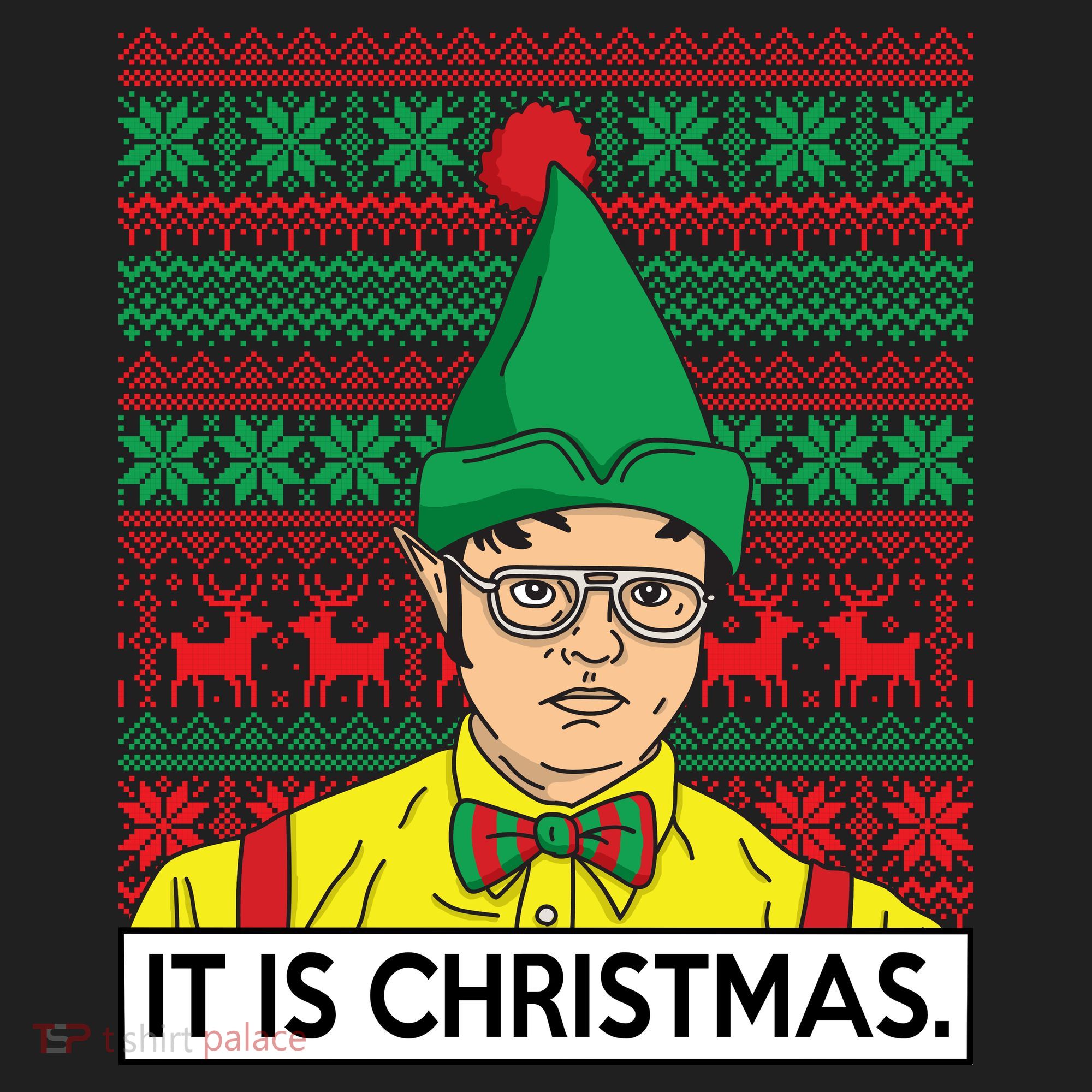 It Is Christmas Ugly Christmas Sweater Funny Beanie