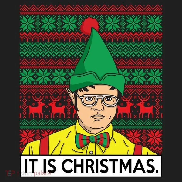 It Is Christmas Ugly Christmas Sweater Funny Beanie
