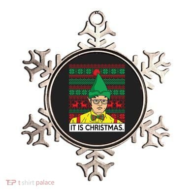 It Is Christmas Ugly Christmas Sweater Funny Ornament
