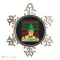 It Is Christmas Ugly Christmas Sweater Funny Ornament thumb 0