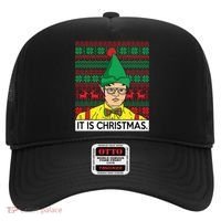 It Is Christmas Ugly Christmas Sweater Funny Hat thumb 0