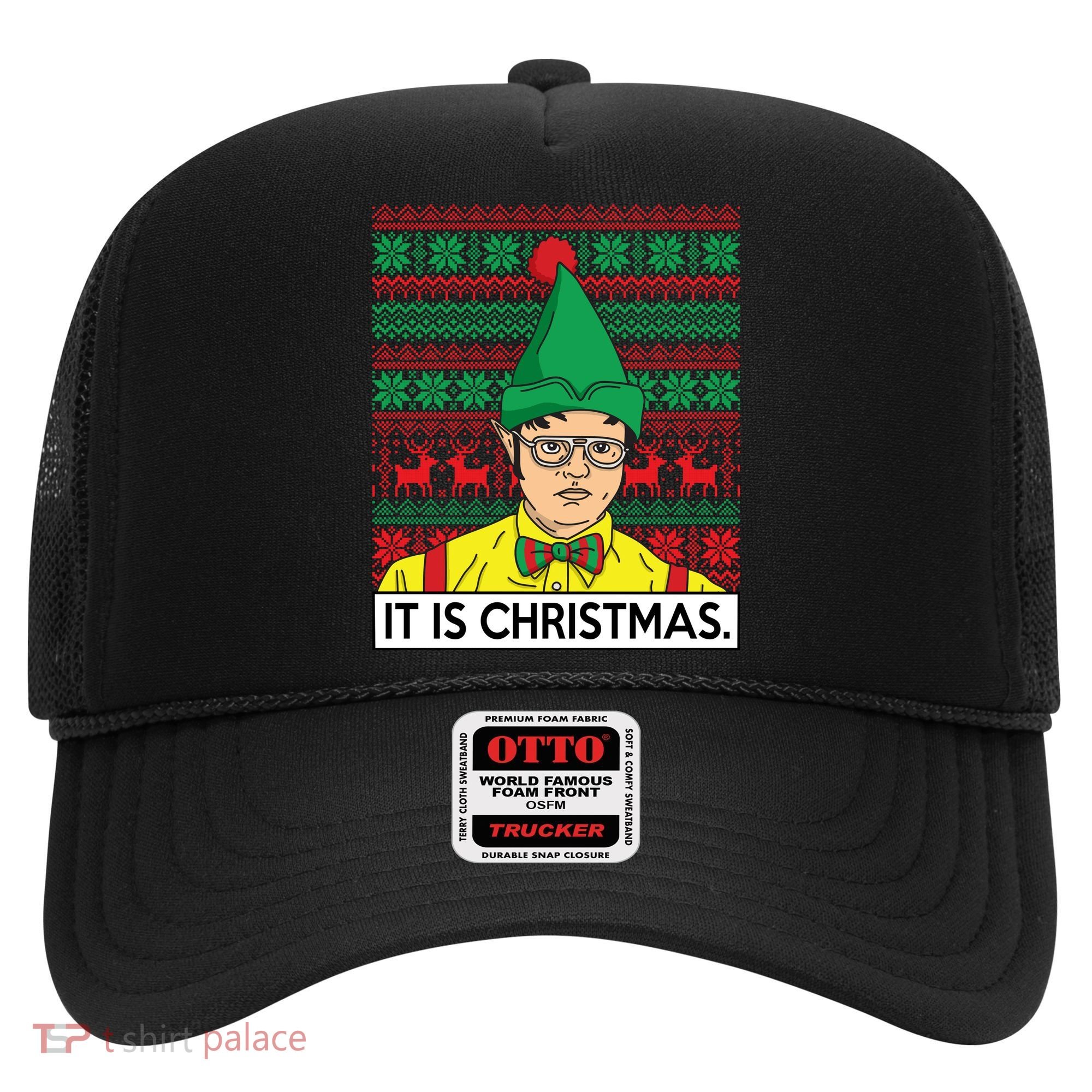 It Is Christmas Ugly Christmas Sweater Funny Hat