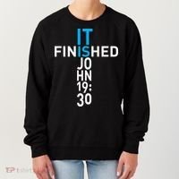 It Is Finished John 19:30 Women's Sweatshirt thumb 0