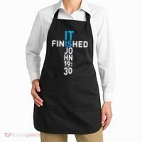 It Is Finished John 19:30 Apron thumb 2