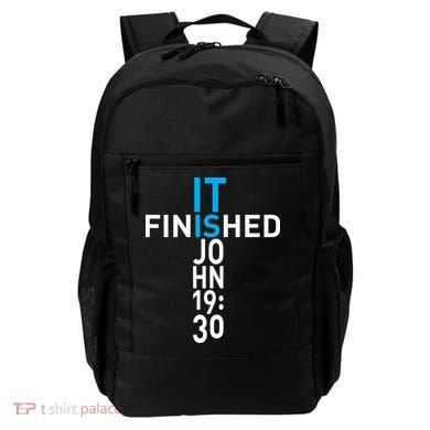 It Is Finished John 19:30 Backpack