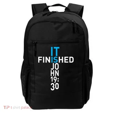 It Is Finished John 19:30 Backpack