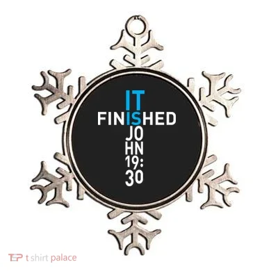 It Is Finished John 19:30 Ornament