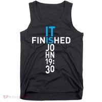 It Is Finished John 19:30 Tank Top thumb 0