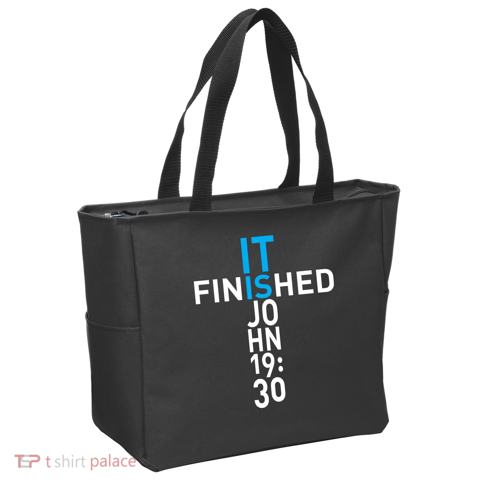 It Is Finished John 19:30 Tote Bag