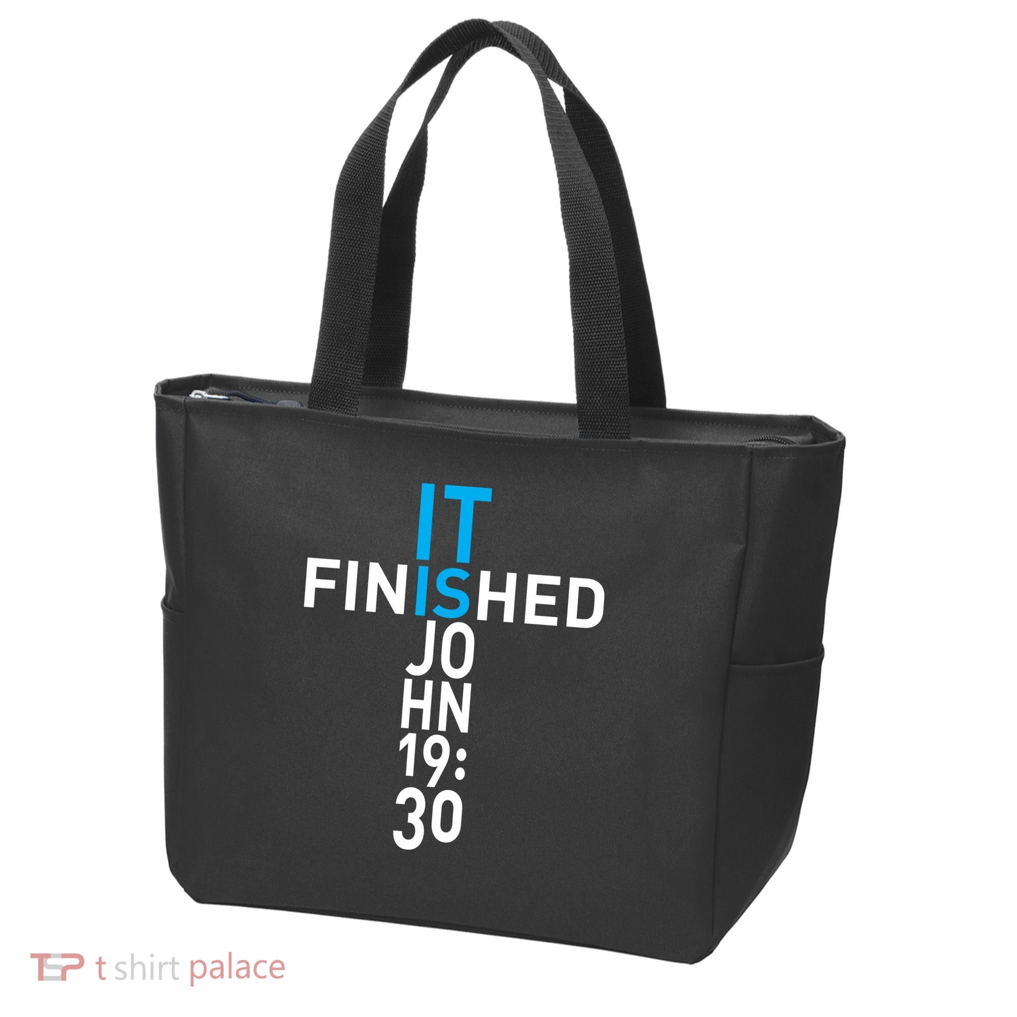 It Is Finished John 19:30 Tote Bag