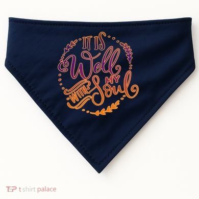 It Is Well With My Soul USA-Made Doggie Bandana