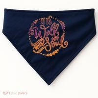 It Is Well With My Soul USA-Made Doggie Bandana thumb 0