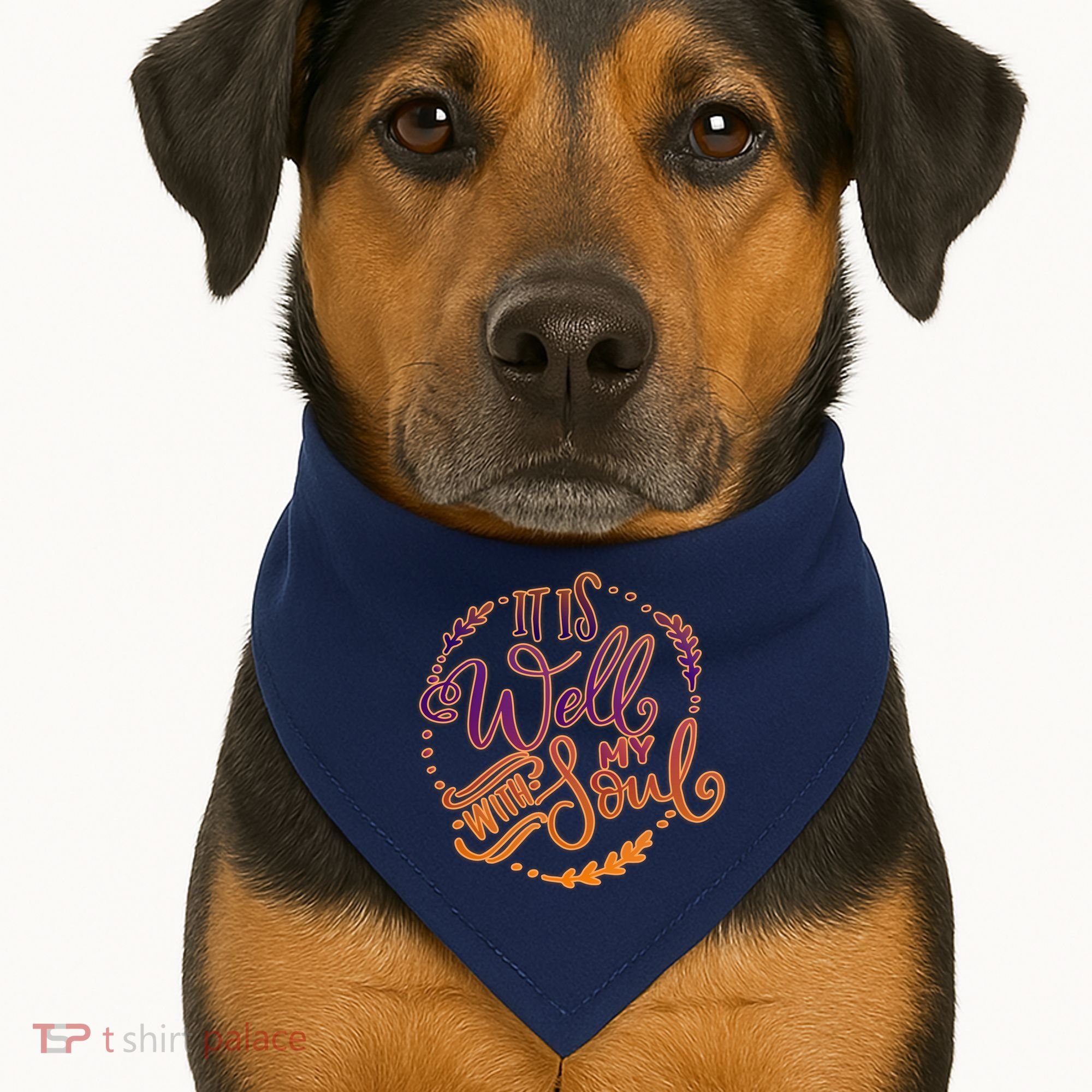It Is Well With My Soul USA-Made Doggie Bandana