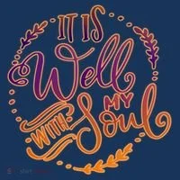 It Is Well With My Soul Apron thumb 3