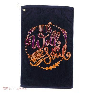 It Is Well With My Soul Golf Towel