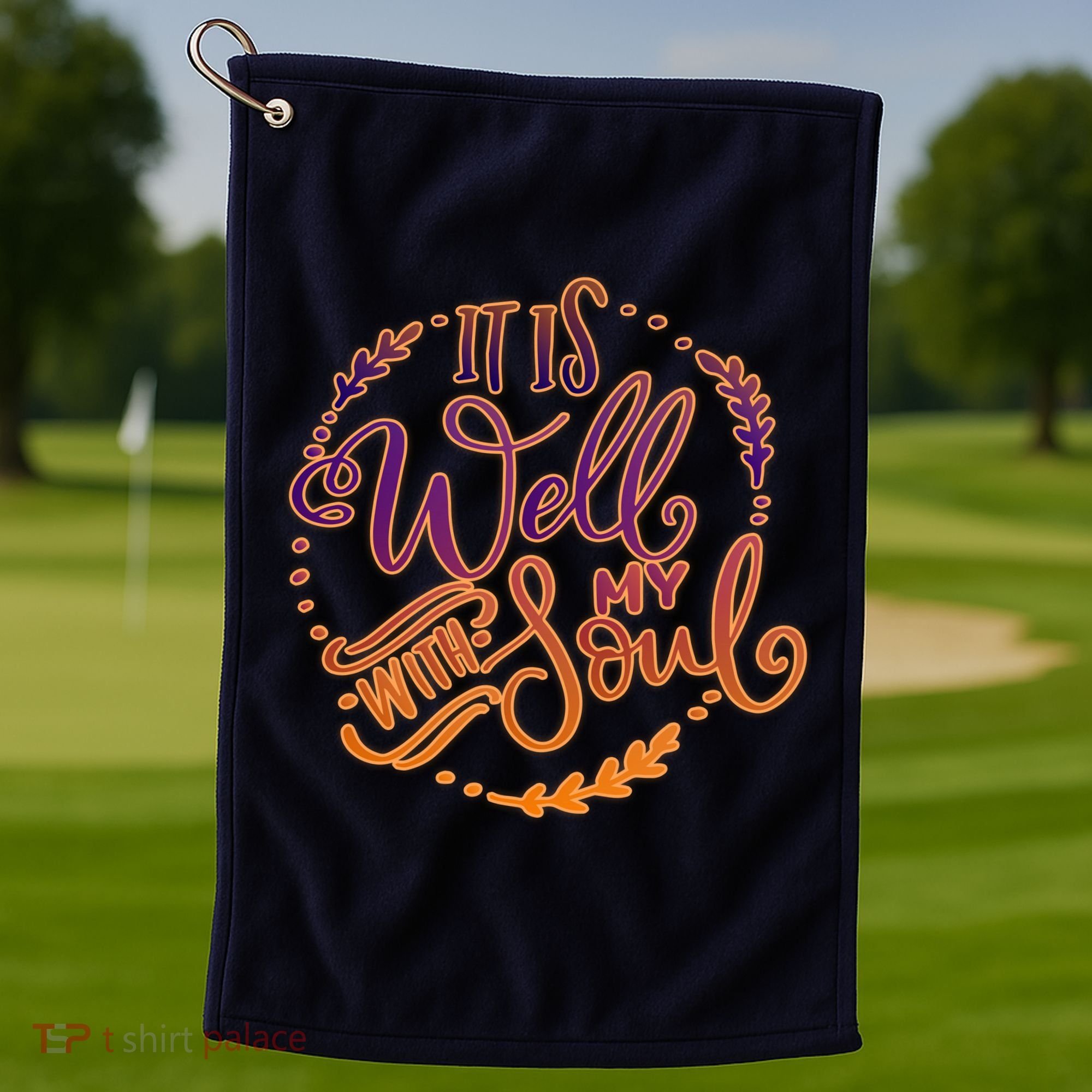 It Is Well With My Soul Golf Towel