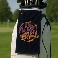 It Is Well With My Soul Golf Towel thumb 2