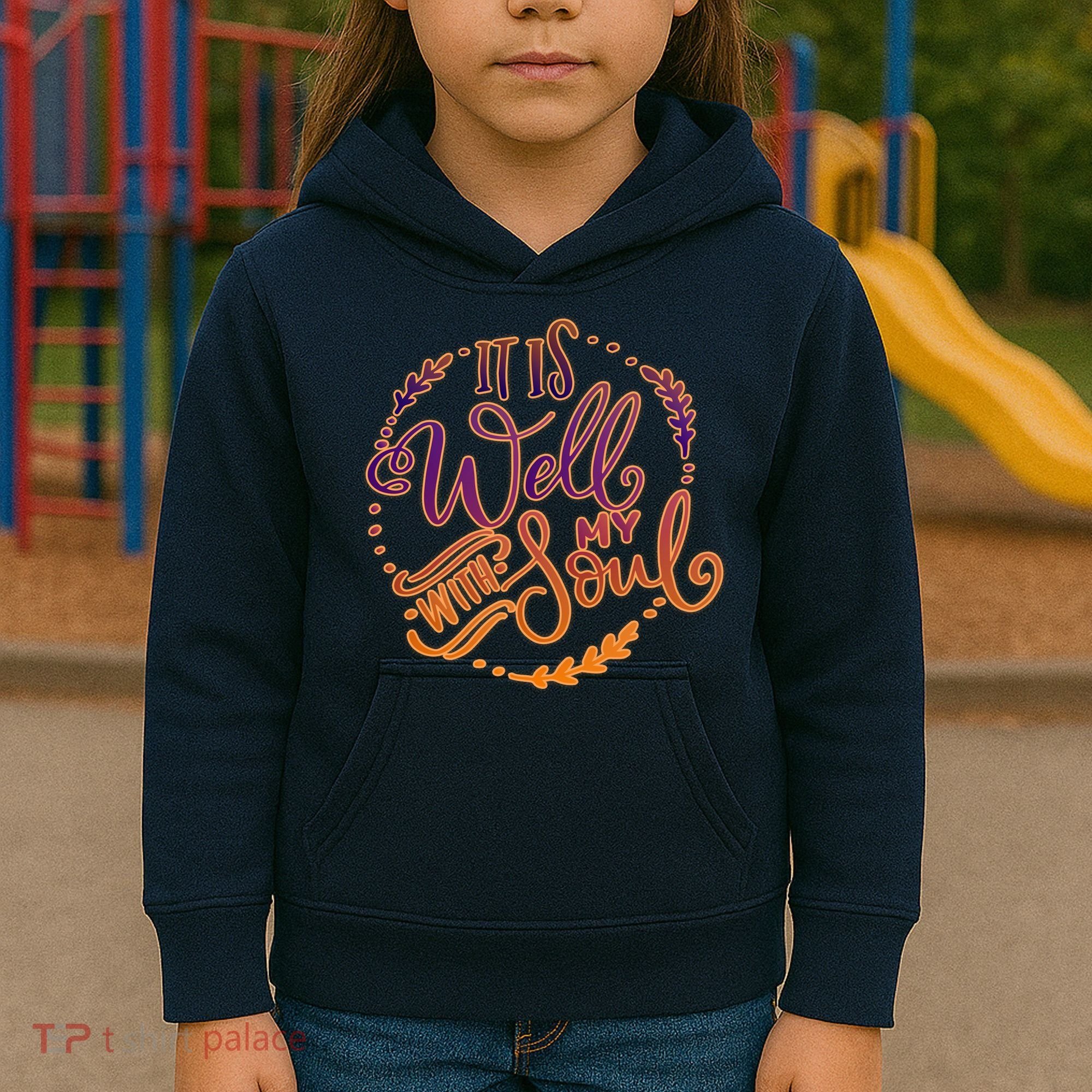 It Is Well With My Soul Kids Hoodie