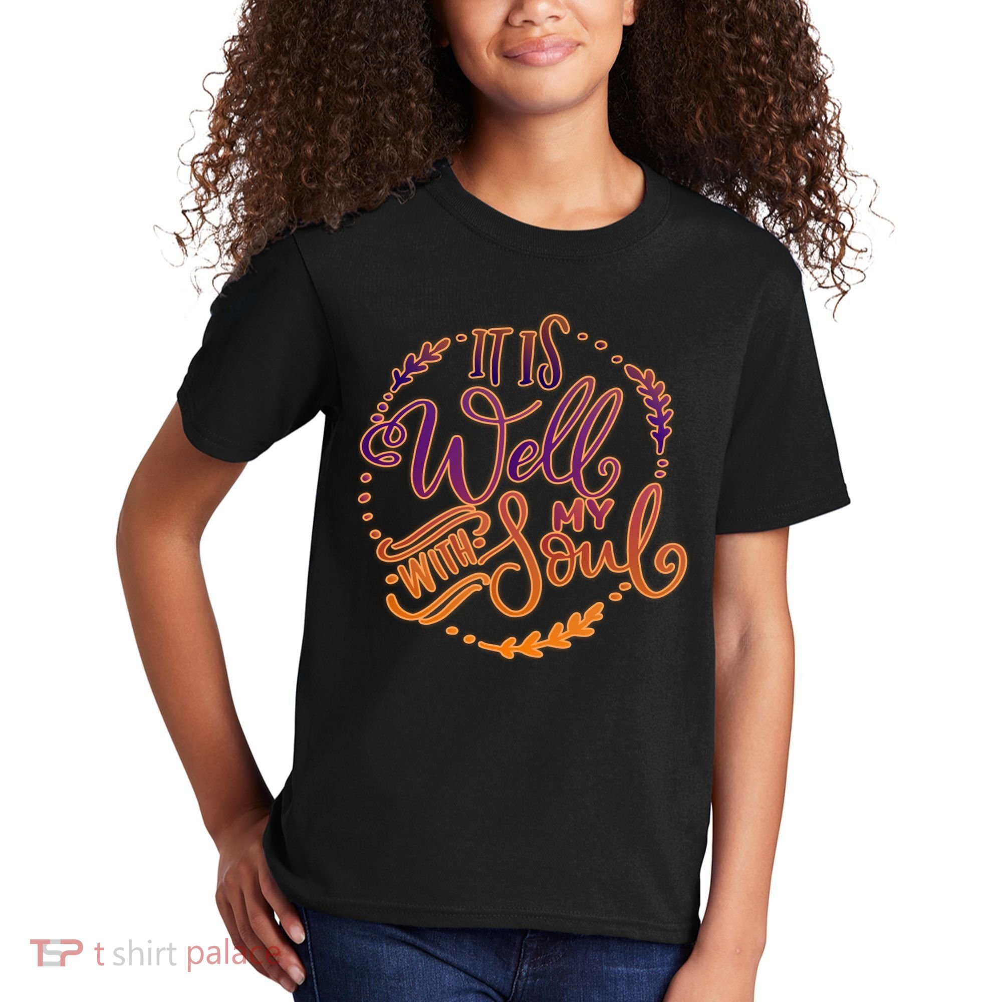 It Is Well With My Soul Kids T-Shirt