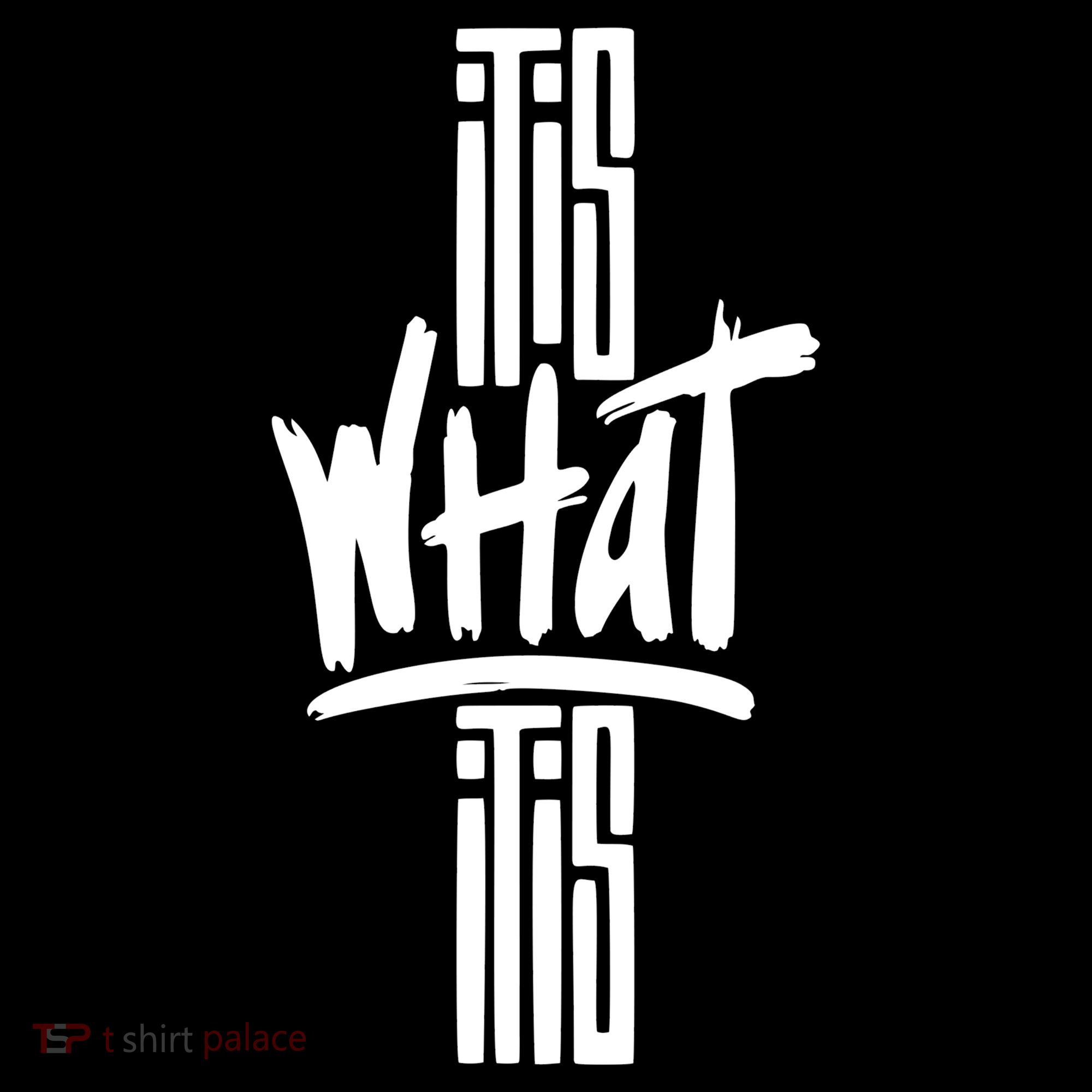 It Is What It Is Cool Style USA-Made Doggie Bandana