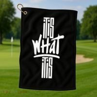 It Is What It Is Cool Style Golf Towel thumb 1