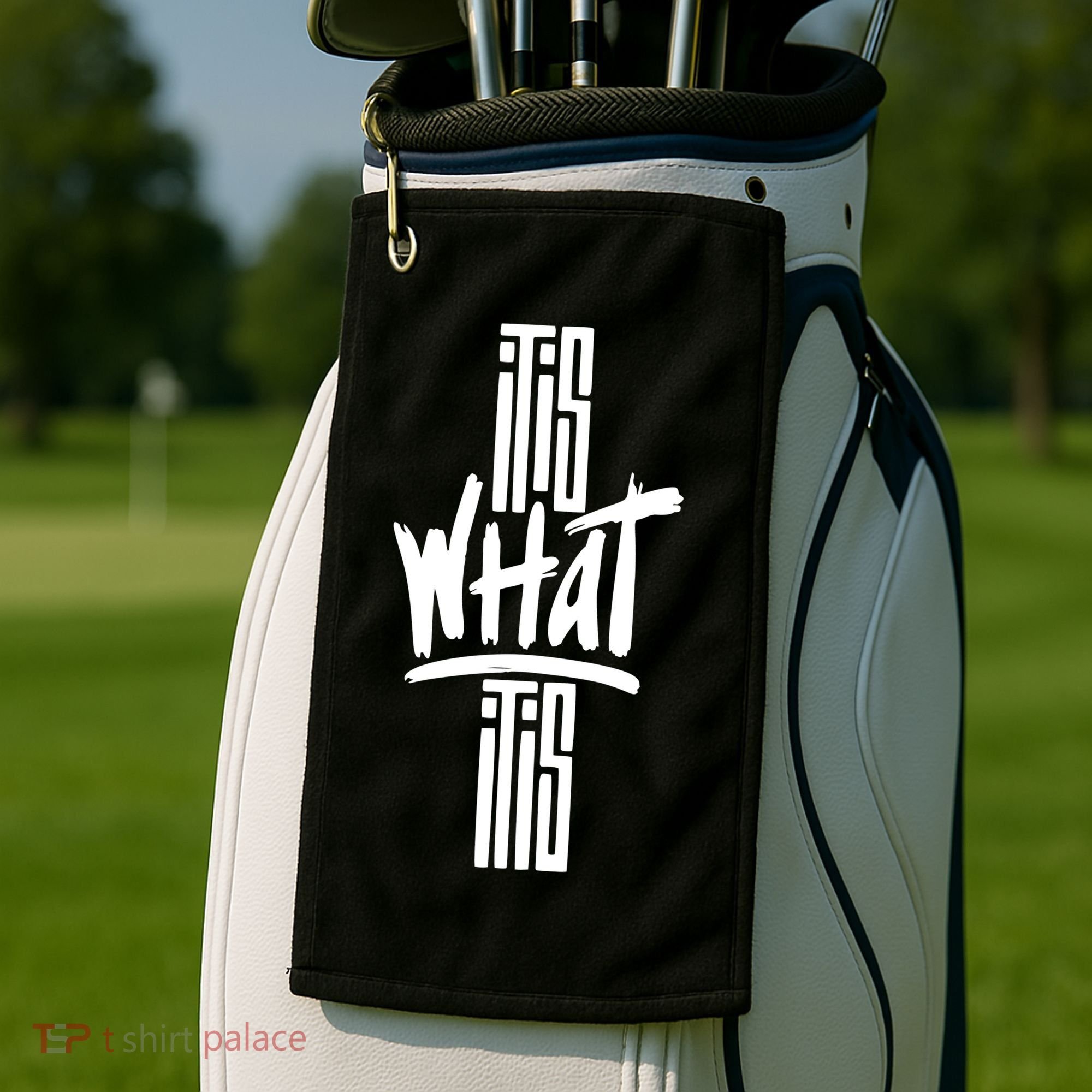 It Is What It Is Cool Style Golf Towel
