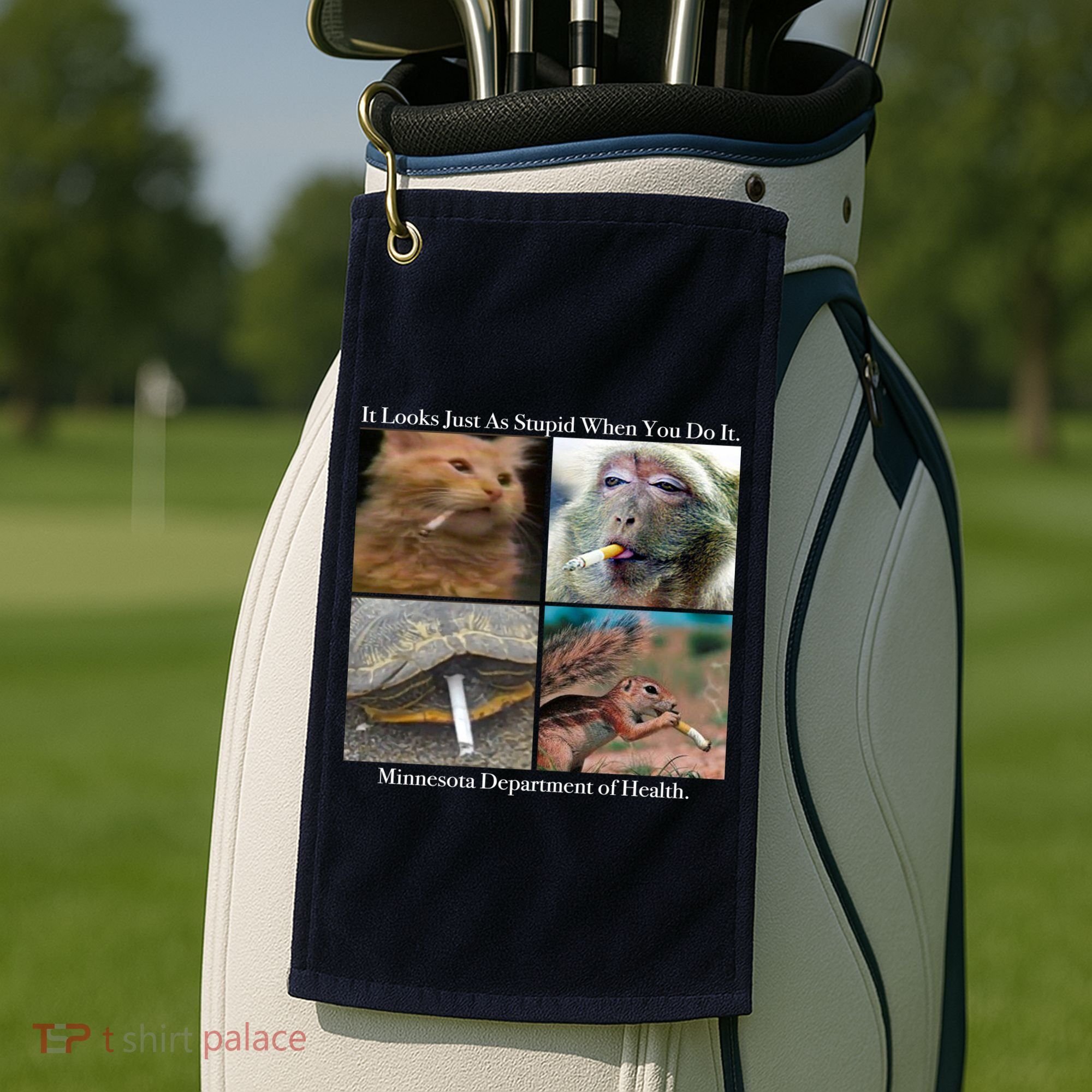 It Looks Just As Stupid When You Do It Golf Towel
