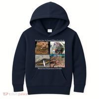 It Looks Just As Stupid When You Do It Kids Hoodie thumb 0