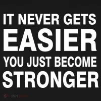 It Never Gets Easier You Just Become Stronger Backpack thumb 2