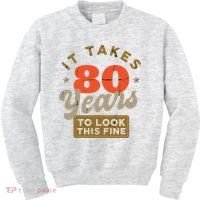 It Takes 80 Years To Look This Fine Kids Sweatshirt thumb 0