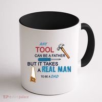 It Takes A Real Man To Be A Tool Dad  Coffee Mug thumb 1