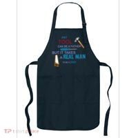 It Takes A Real Man To Be A Tool Dad  Apron thumb 0