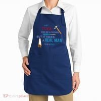 It Takes A Real Man To Be A Tool Dad  Apron thumb 2