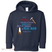 It Takes A Real Man To Be A Tool Dad  Toddler Hoodie thumb 0