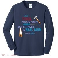 It Takes A Real Man To Be A Tool Dad  Kids Long Sleeve Shirt thumb 0