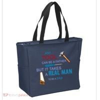 It Takes A Real Man To Be A Tool Dad  Tote Bag thumb 2