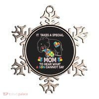 It Takes A Special Mom To Hear What A Son Cannot Say Ornament thumb 0