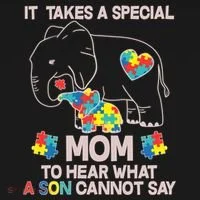 It Takes A Special Mom To Hear What A Son Cannot Say Ornament thumb 1