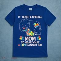 It Takes A Special Mom To Hear What A Son Cannot Say T-Shirt thumb 5