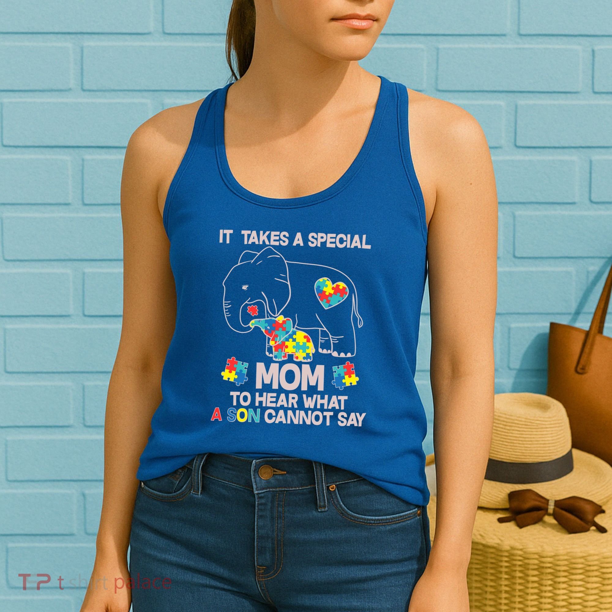 It Takes A Special Mom To Hear What A Son Cannot Say Women's Tank Top